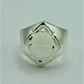 AAE 6868 Chandi Ring 925, Stone: Dur e Najaf