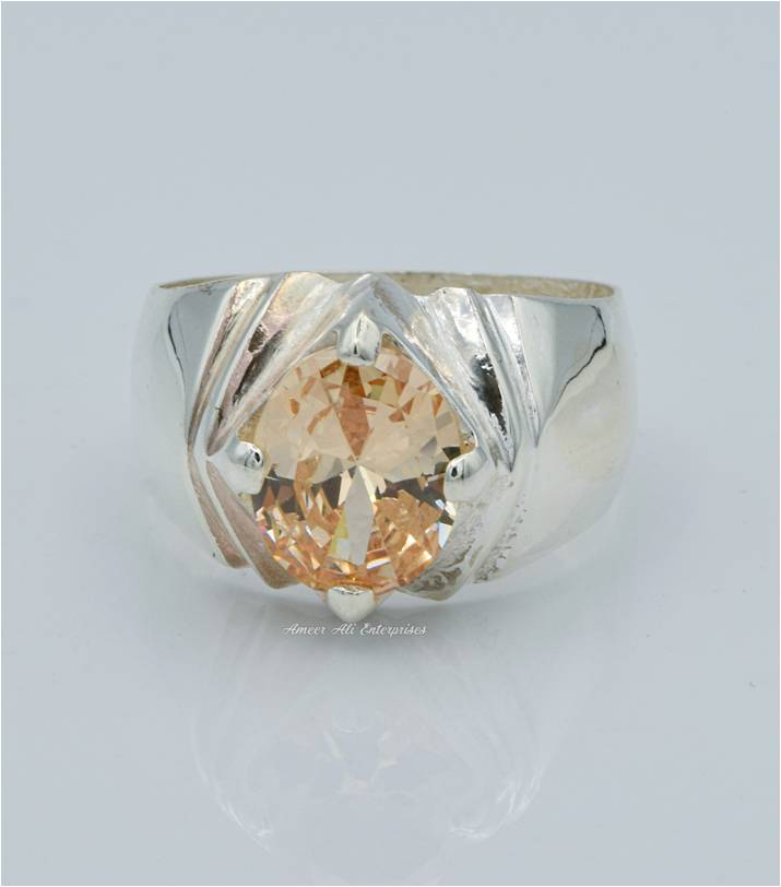 AAE 6600 Chandi Ring 925, Stone: Zircon