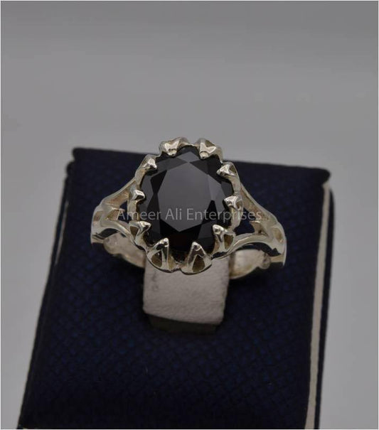 AAE 5633 Chandi Ring 925, Stone: Zircon - AmeerAliEnterprises