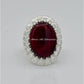 AAE 6566 Chandi Ring 925, Stone: Yamni Aqeeq