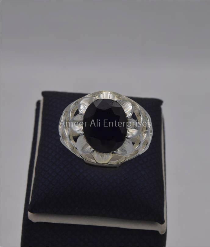 AAE 2245 Chandi Ring 925, Stone: Zircon - AmeerAliEnterprises