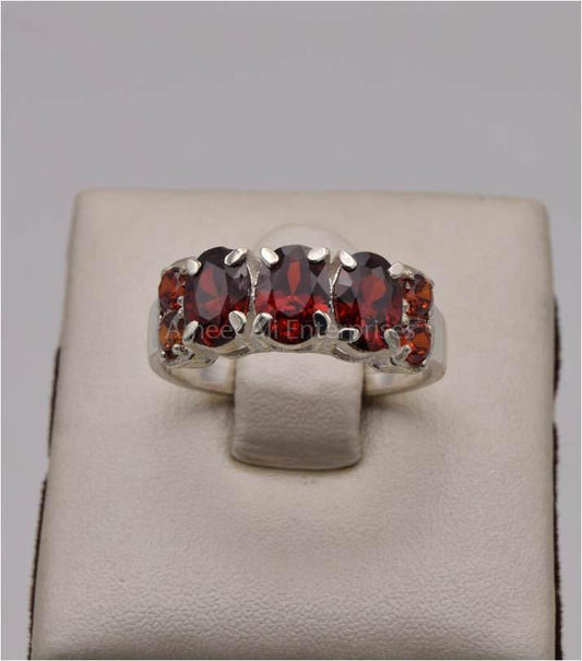 AAE 2522 Chandi Ring 925, Stone: Zircon - AmeerAliEnterprises