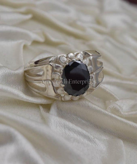 AAE 9801 Chandi Ring 925, Stone: Zircon - AmeerAliEnterprises
