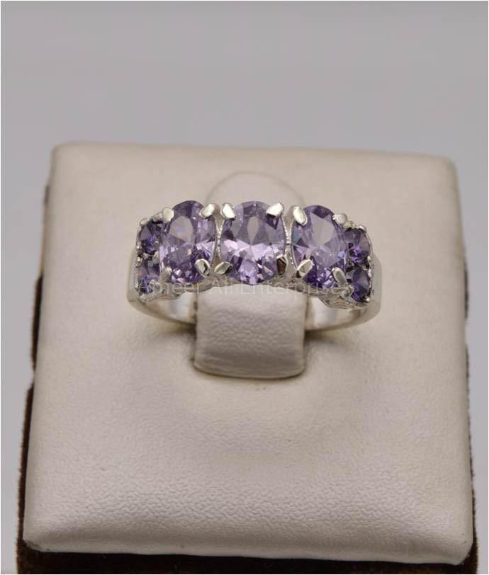 AAE 2525 Chandi Ring 925, Stone: Zircon - AmeerAliEnterprises