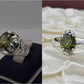 Silver Couple Rings: Pair 64, Stone: Zircon - AmeerAliEnterprises