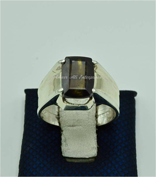 AAE 6875 Chandi Ring 925, Stone: Zbarjad