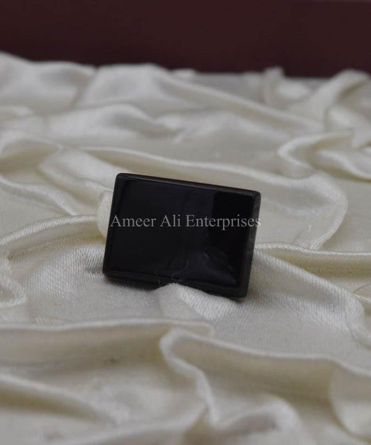 AAE 1381 Black Aqeeq Stone - AmeerAliEnterprises