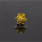 AAE 6917 Gold Nose Pin, Stone: Zircon
