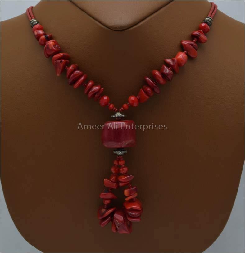 AAE 1529 Set, Stone: Synthetic Coral Marjan - AmeerAliEnterprises