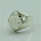 AAE 6868 Chandi Ring 925, Stone: Dur e Najaf