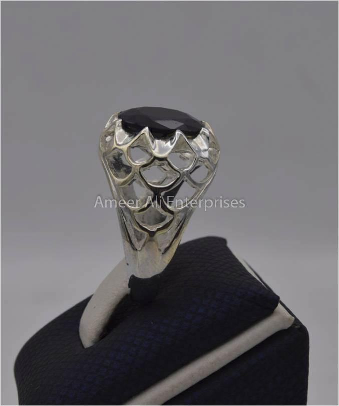 AAE 2245 Chandi Ring 925, Stone: Zircon - AmeerAliEnterprises