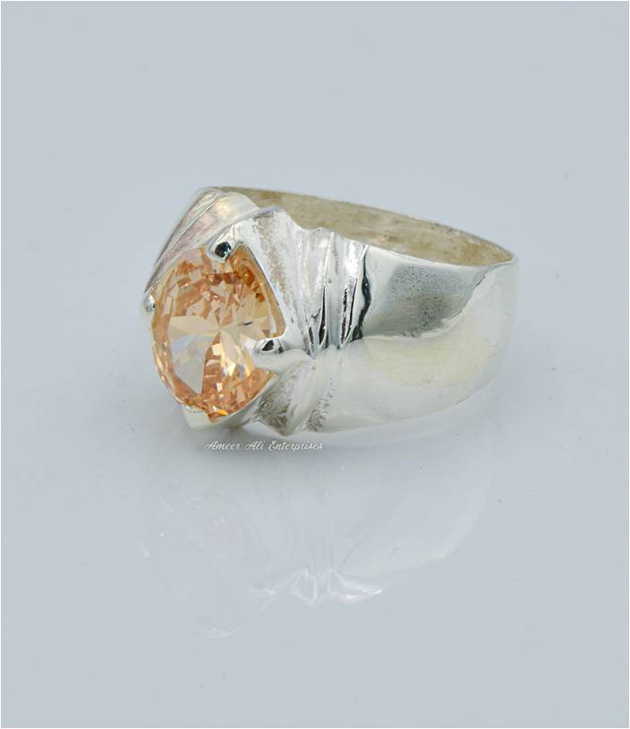 AAE 6600 Chandi Ring 925, Stone: Zircon