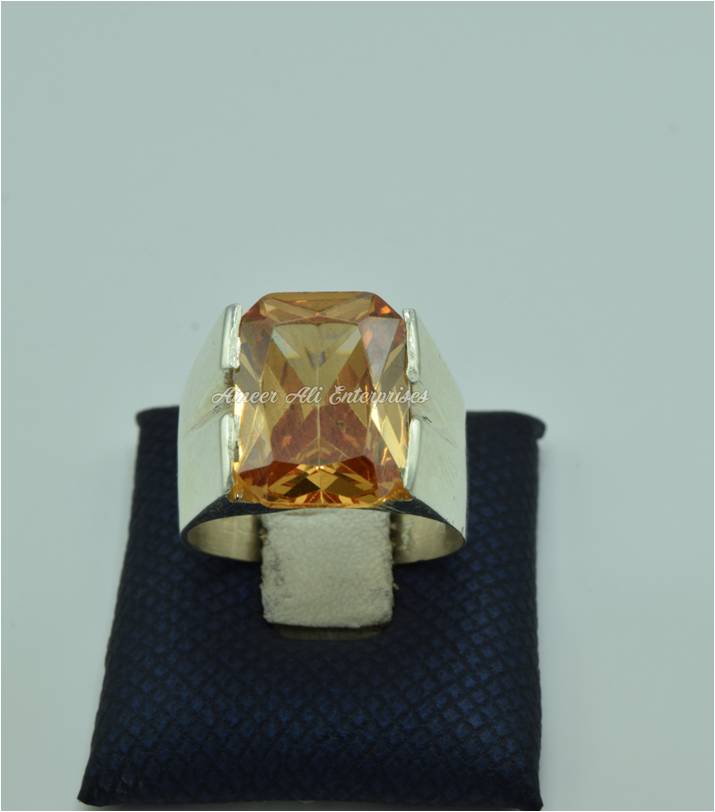 AAE 6879 Chandi Ring 925, Stone: Zircon