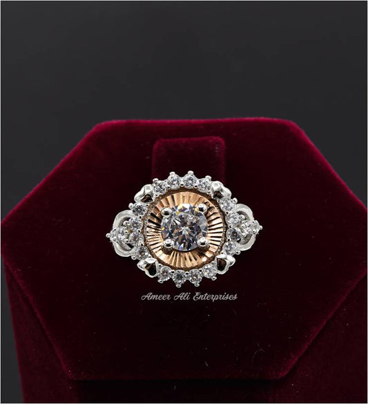 AAE 6970 Chandi Ring 925. Stone: Zircon