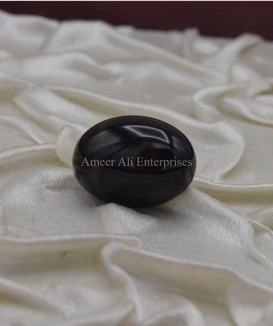 AAE 1386 Black Aqeeq Stone - AmeerAliEnterprises