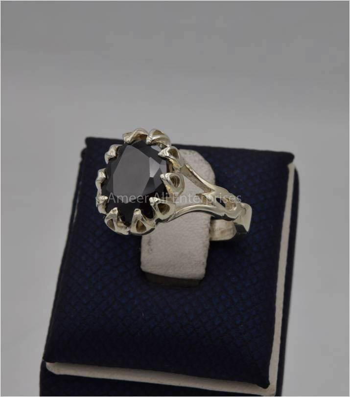 AAE 5633 Chandi Ring 925, Stone: Zircon - AmeerAliEnterprises