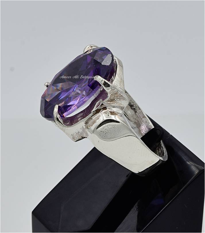 AAE 6601 Chandi Ring 925, Stone: Zircon