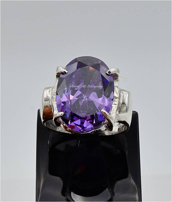 AAE 6601 Chandi Ring 925, Stone: Zircon
