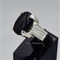 AAE 6563 Chandi Ring 925, Stone: Yamni Aqeeq