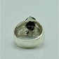 AAE 6869 Chandi Ring 925, Stone: Blood Stone
