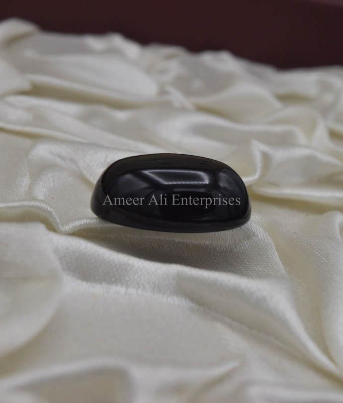 AAE 1386 Black Aqeeq Stone - AmeerAliEnterprises
