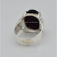 AAE 6563 Chandi Ring 925, Stone: Yamni Aqeeq