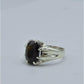 AAE 5821 Chandi Ring 925, Stone: Zabarjad - AmeerAliEnterprises