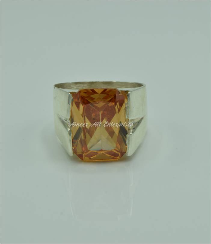 AAE 6879 Chandi Ring 925, Stone: Zircon