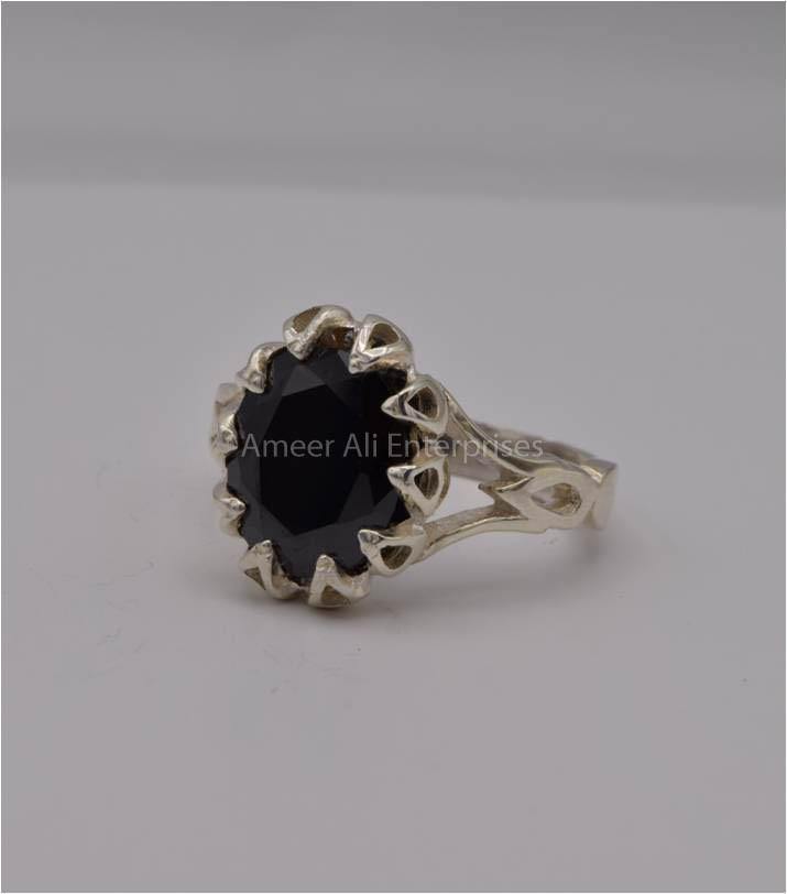 AAE 5633 Chandi Ring 925, Stone: Zircon - AmeerAliEnterprises
