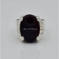AAE 6563 Chandi Ring 925, Stone: Yamni Aqeeq