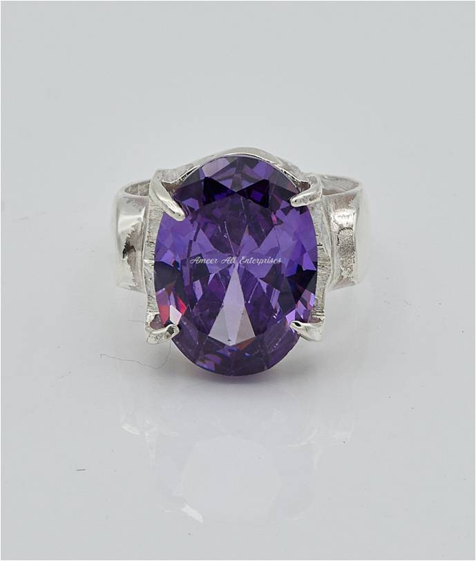 AAE 6601 Chandi Ring 925, Stone: Zircon