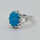 AAE 6587 Chandi Ring 925, Stone: Feroza