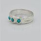 AAE 6578 Chandi Ring 925, Stone: Feroza (Turquoise)