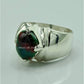 AAE 6869 Chandi Ring 925, Stone: Blood Stone