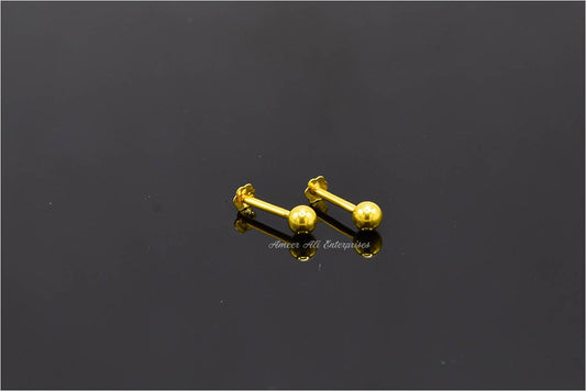 AAE 6923 Gold Ear Studs