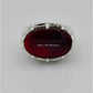 AAE 6567 Chandi Ring 925, Stone: Yamni Aqeeq