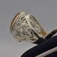 AAE 6530 Chandi Ring 925, Stone: Yellow Aqeeq - AmeerAliEnterprises