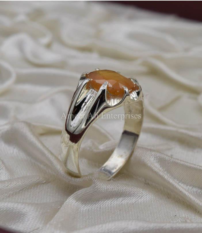 Pukhraj Stone Ring | Wearing benefits of pukhraj gemstones