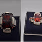 Silver Couple Rings: Pair 74,  Stone: Zircon - AmeerAliEnterprises