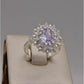 AAE 2412 Chandi Ring 925, Stone: Zircon - AmeerAliEnterprises