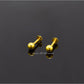 AAE 6923 Gold Ear Studs