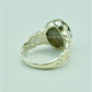 AAE 6553 Chandi Ring 925, Stone: Cat's Eye