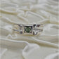 AAE 3514 Chandi Ring 925, Stone Emerald (Zamurd)