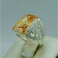 AAE 1824 Chandi Ring 925, Stone: Zircon - AmeerAliEnterprises