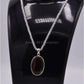 AAE 5834 Chandi Pendant 925, Stone: Sulemani Aqeeq - AmeerAliEnterprises