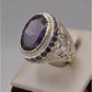 AAE 2484 Chandi Ring 925, Stone: Zircon - AmeerAliEnterprises