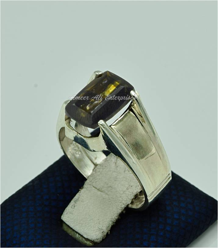 AAE 6875 Chandi Ring 925, Stone: Zbarjad