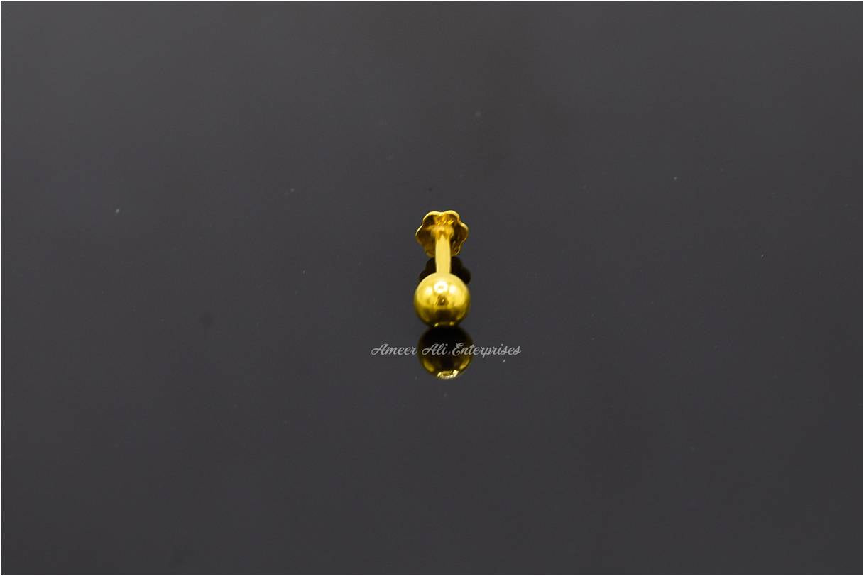 AAE 6924 Gold Nose Pin