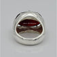 AAE 6567 Chandi Ring 925, Stone: Yamni Aqeeq