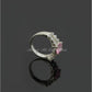 AAE 6118 Chandi Ring 925, Stone: Zircon - AmeerAliEnterprises